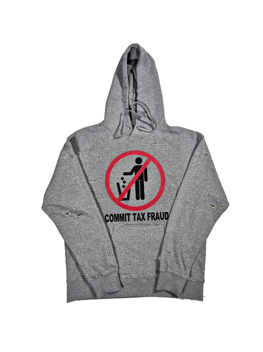 CTF hoodie grey
